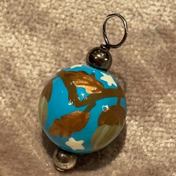 Blue Chestnut Lantern Pendant - Picture 5 of 5